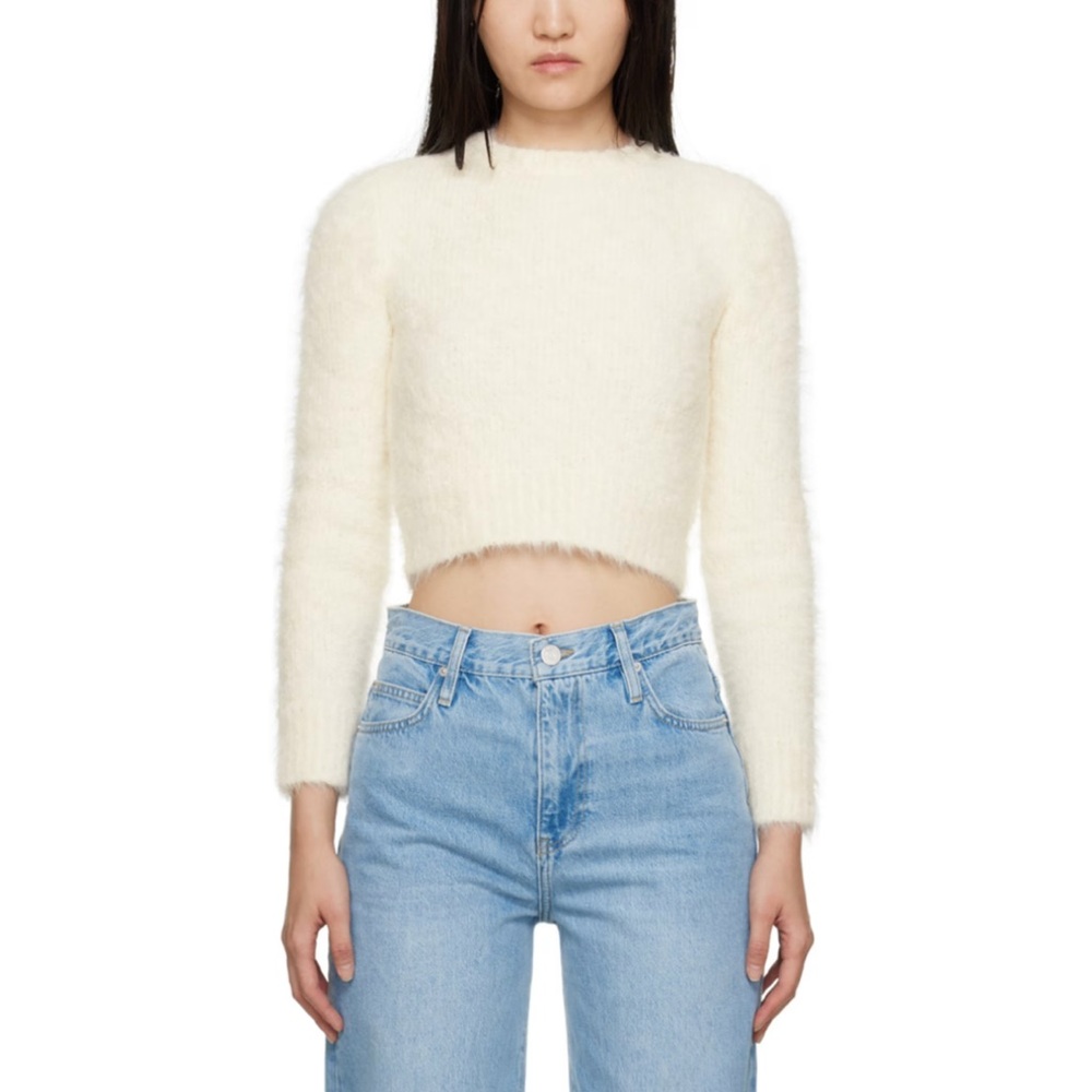 (NWOT) Frame Denim OffWhite Brushed Sweater